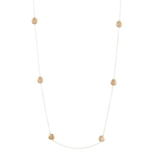 Colar Moedas Longo Ouro Amarelo 18k 750